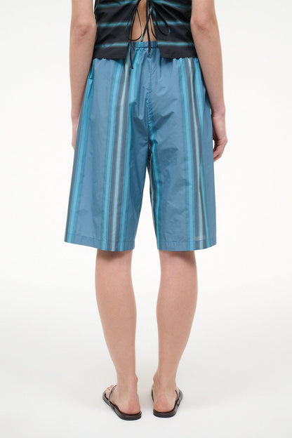 STAUD | Mateo Bermuda Short Marina Stripe