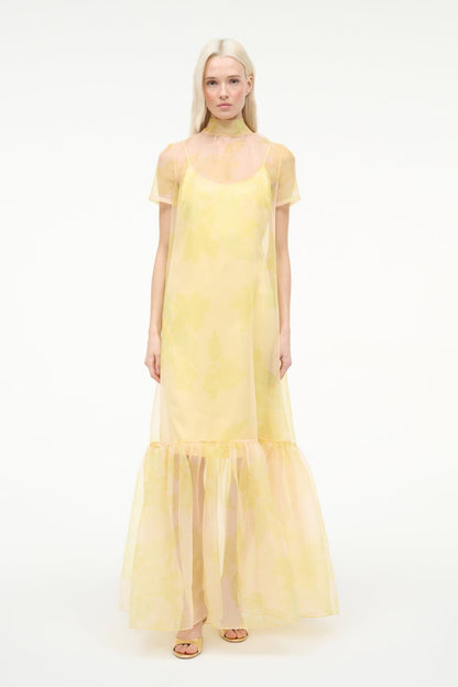 STAUD | Calluna Dress Lemon Grove