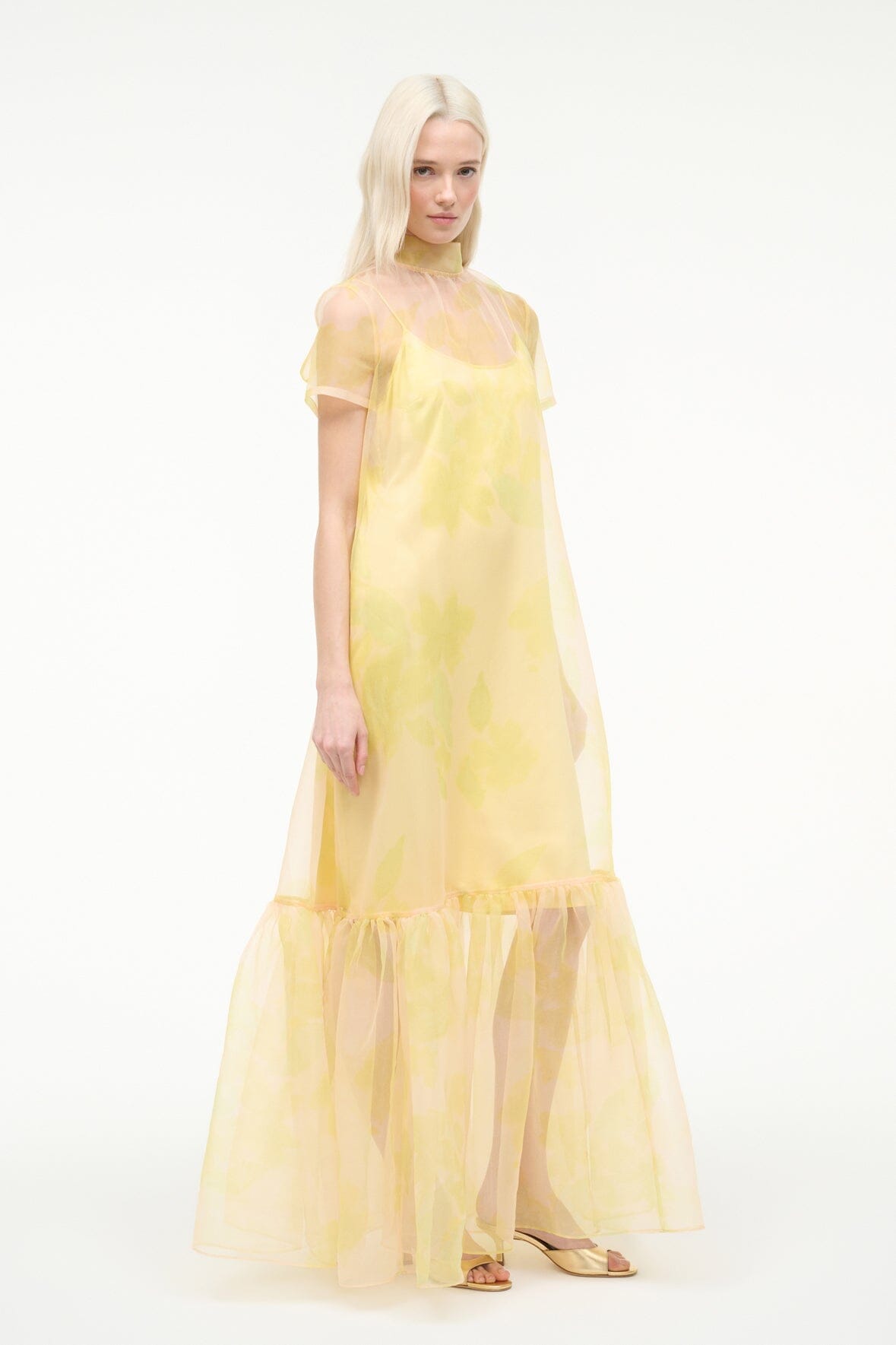 STAUD | Calluna Dress Lemon Grove