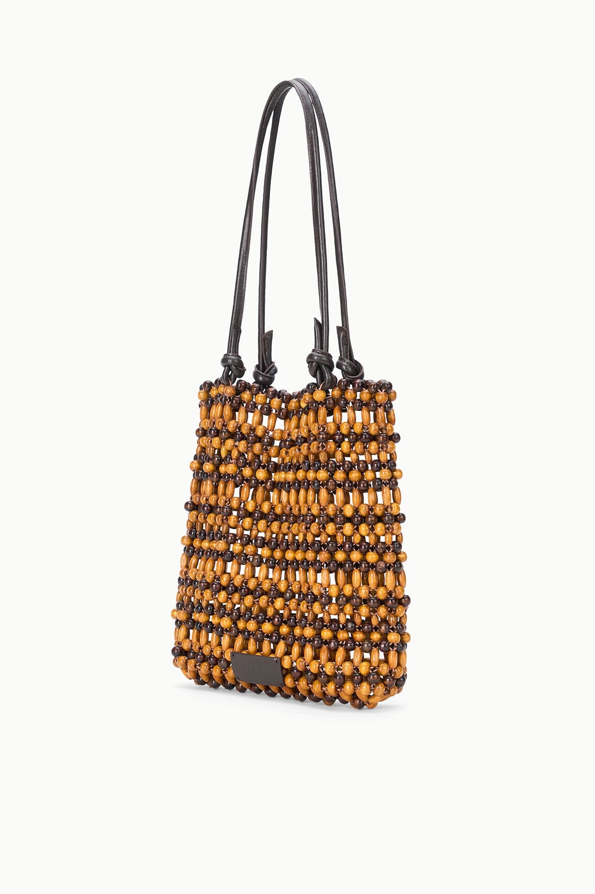 STAUD | Baja Mini Tote Multi Wood Beads