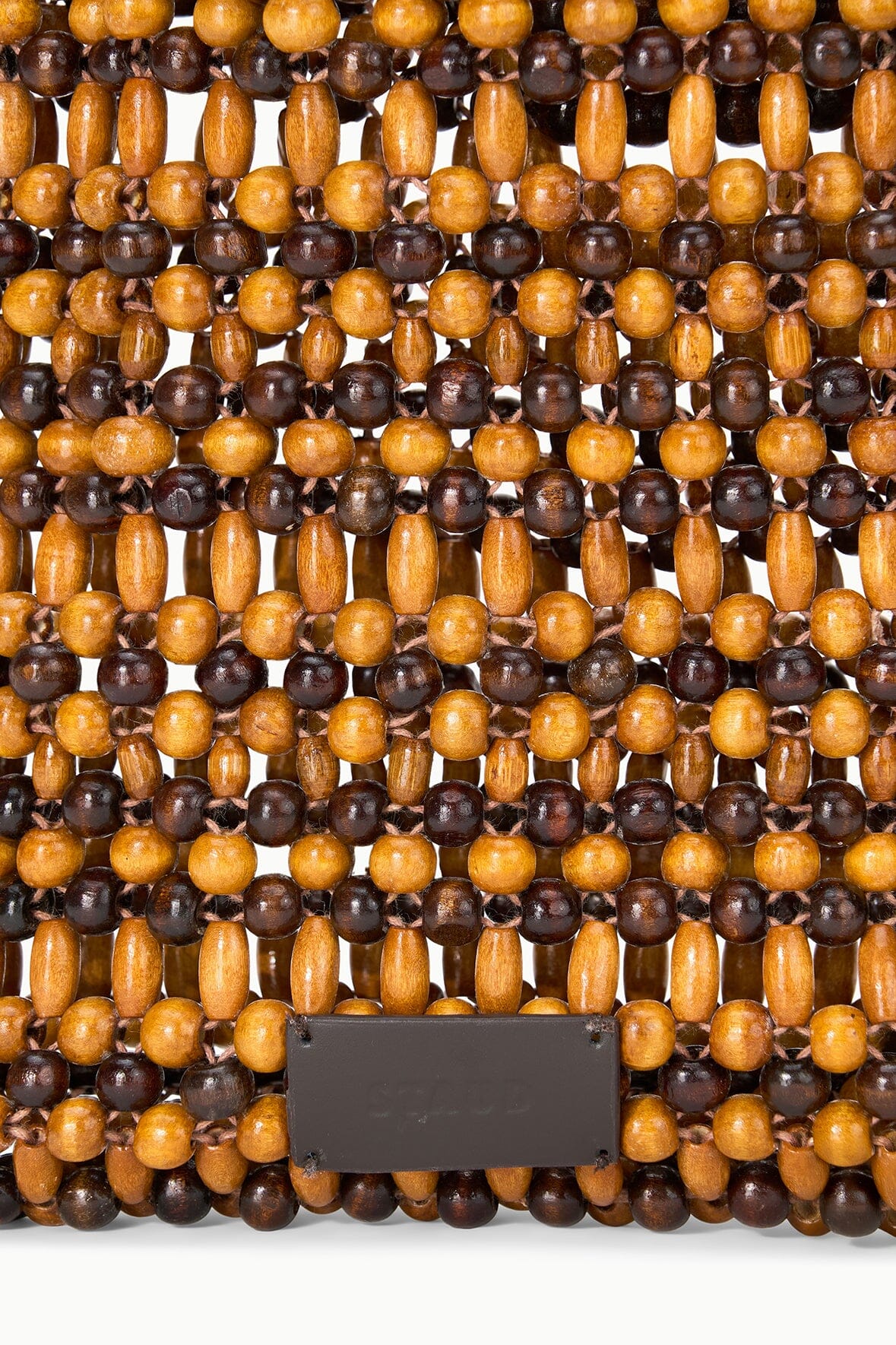 STAUD | Baja Mini Tote Multi Wood Beads