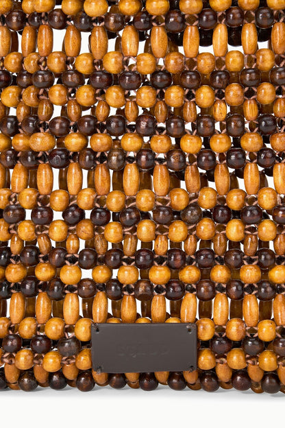 STAUD | Baja Mini Tote Multi Wood Beads