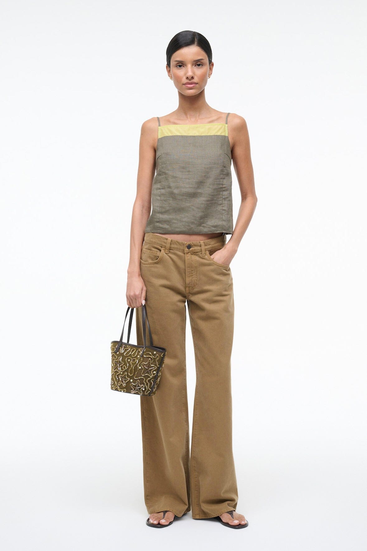 STAUD | Caro Bucket Bag Starfish