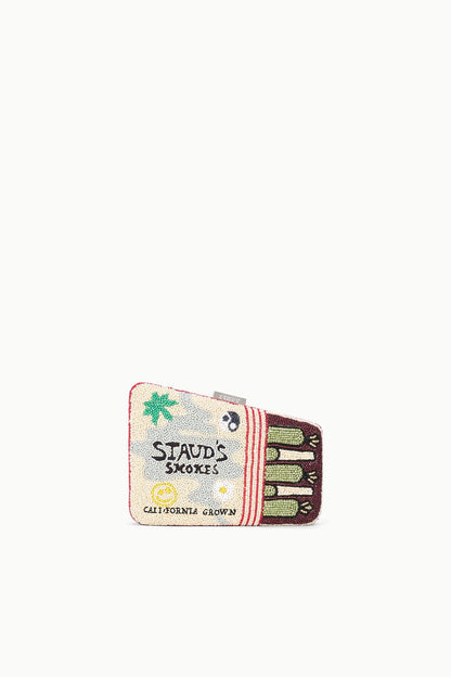 STAUD | Carmella Beaded Clutch California Grown