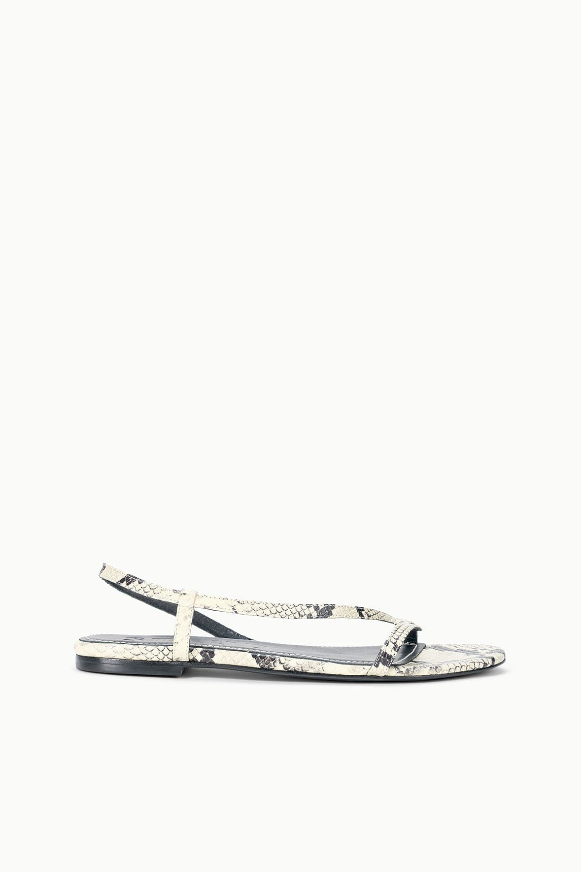 STAUD | Louden Sandal White Snake