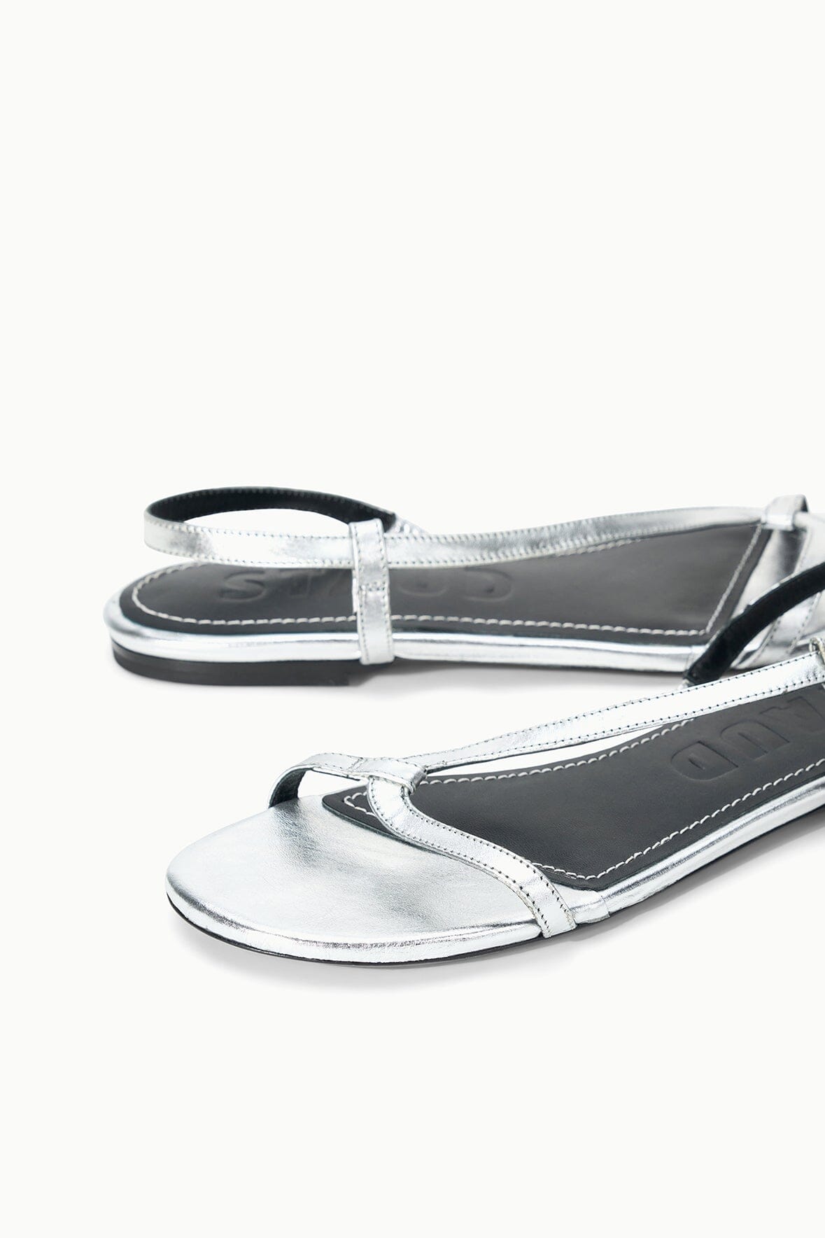 STAUD | Louden Sandal Silver