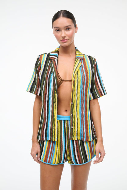 STAUD | Gabi Shirt Skate Stripe