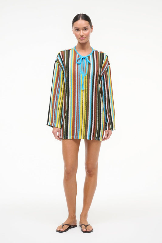 STAUD | Catalina Dress Skate Stripe