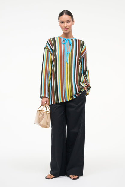 STAUD | Catalina Dress Skate Stripe