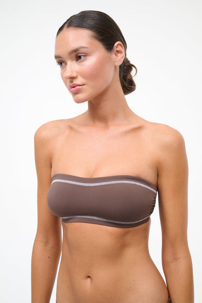 STAUD | Sara Bikini Top Java