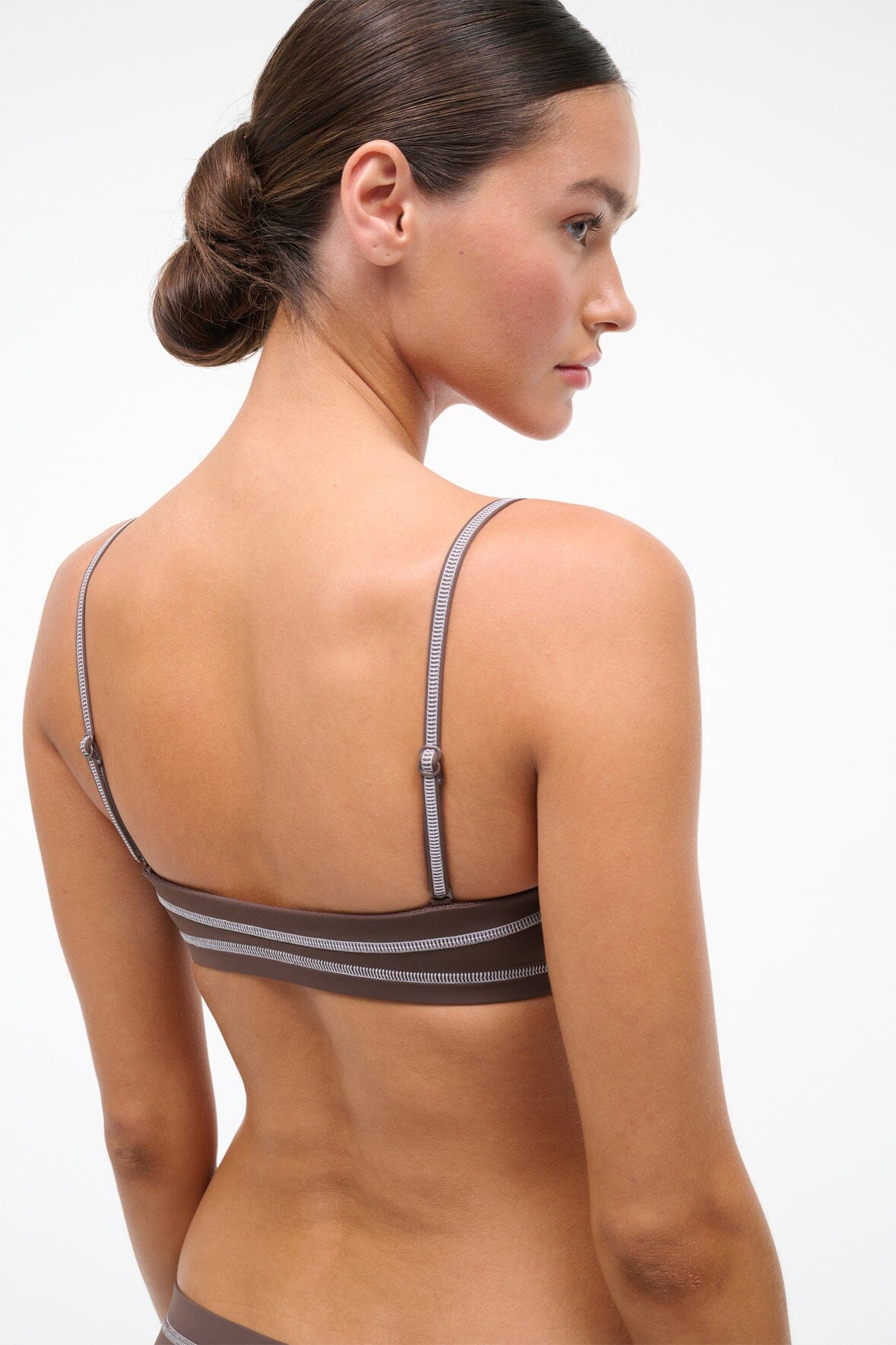 STAUD | Sara Bikini Top Java