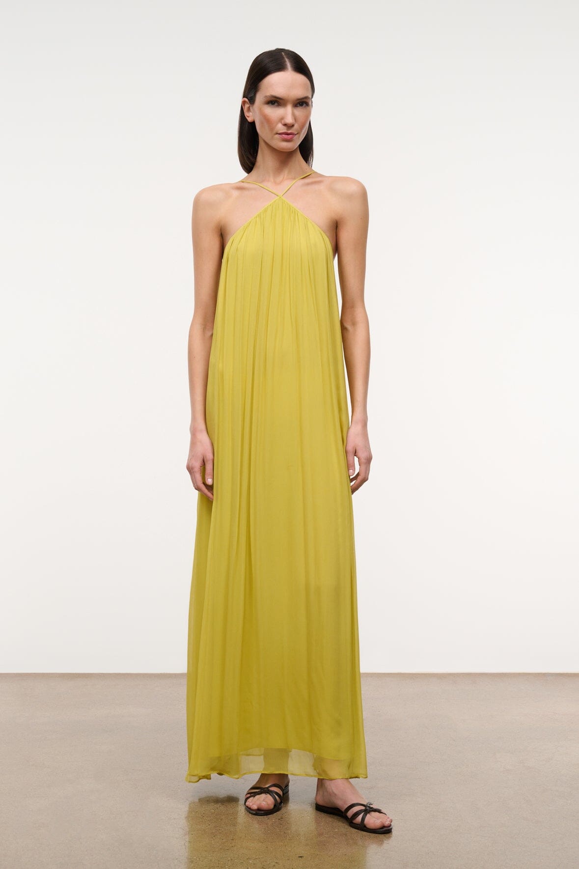 STAUD | Dasha Dress Citron