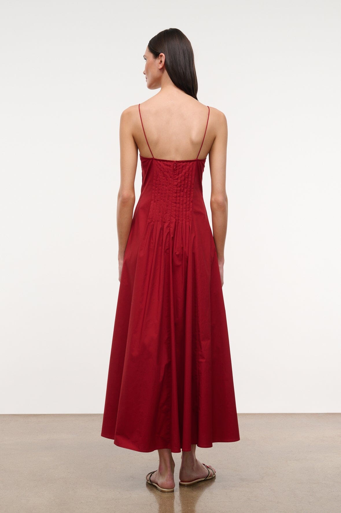 STAUD | Margi Dress Rouge