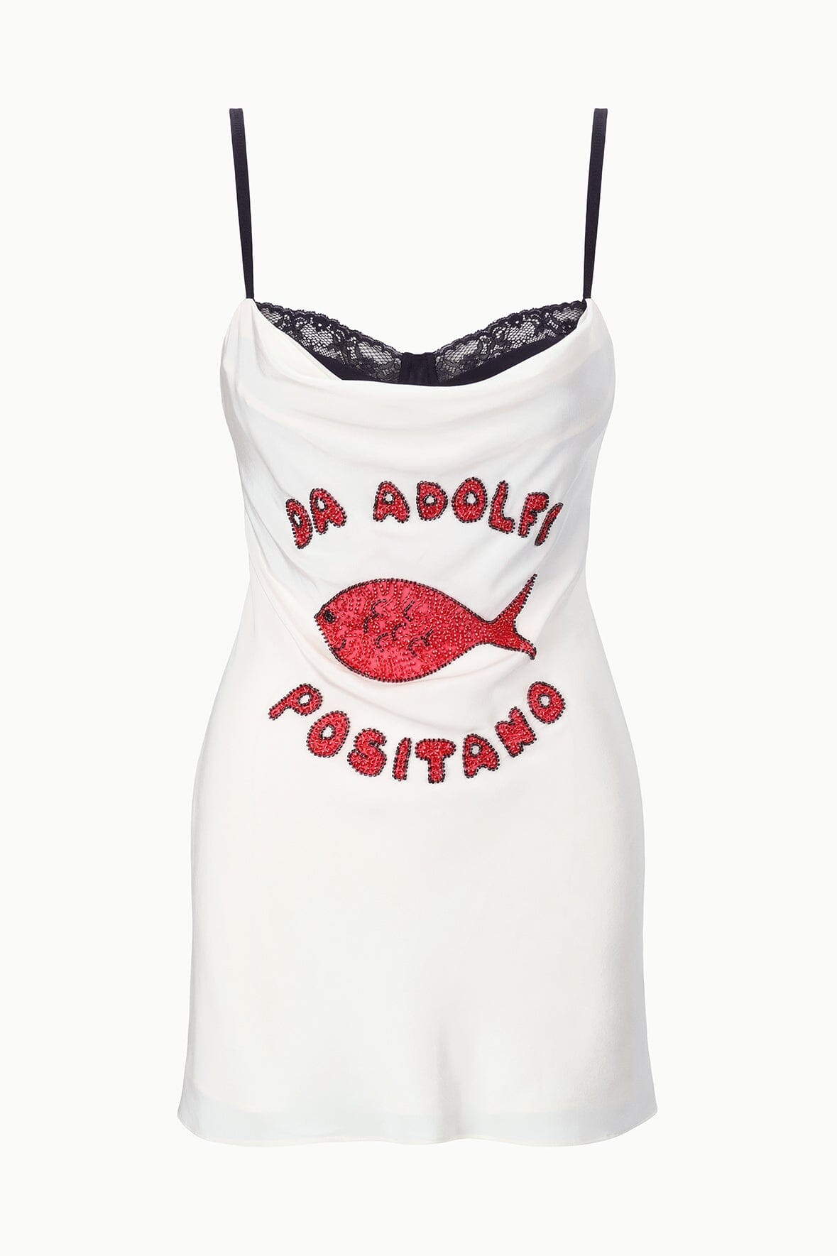 STAUD | Evangeline Silk Mini Dress Da Adolfo