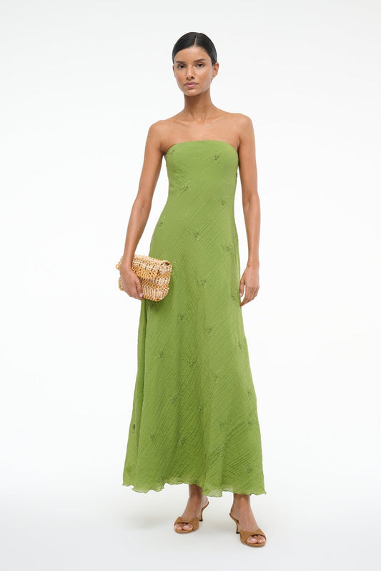 STAUD | Cassie Dress Garden Green