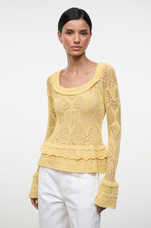 STAUD | Rozella Top Butter