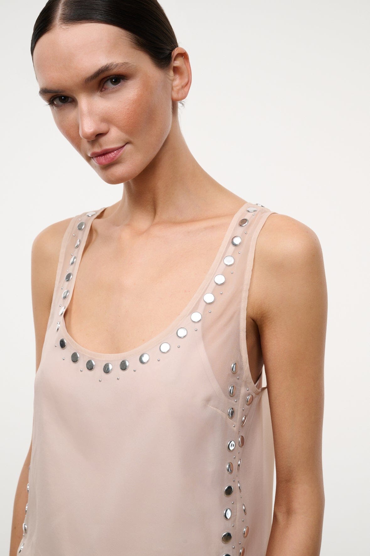 STAUD | Cara Top Flax Studs