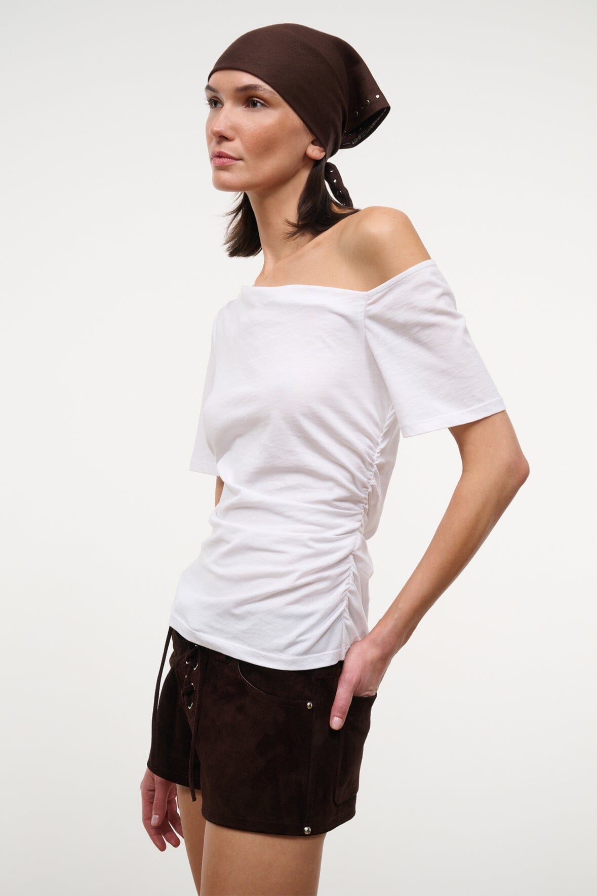 STAUD | Carine Top White