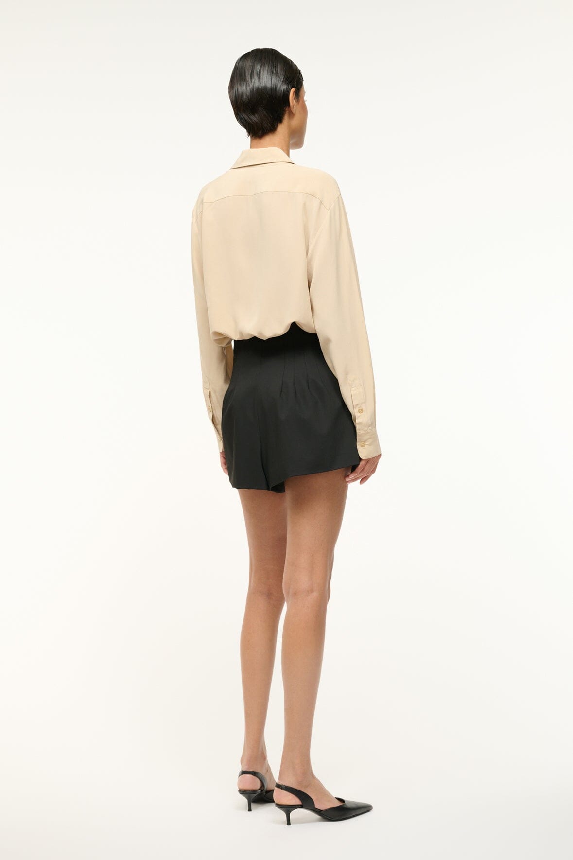 STAUD | Magpie Shorts Black