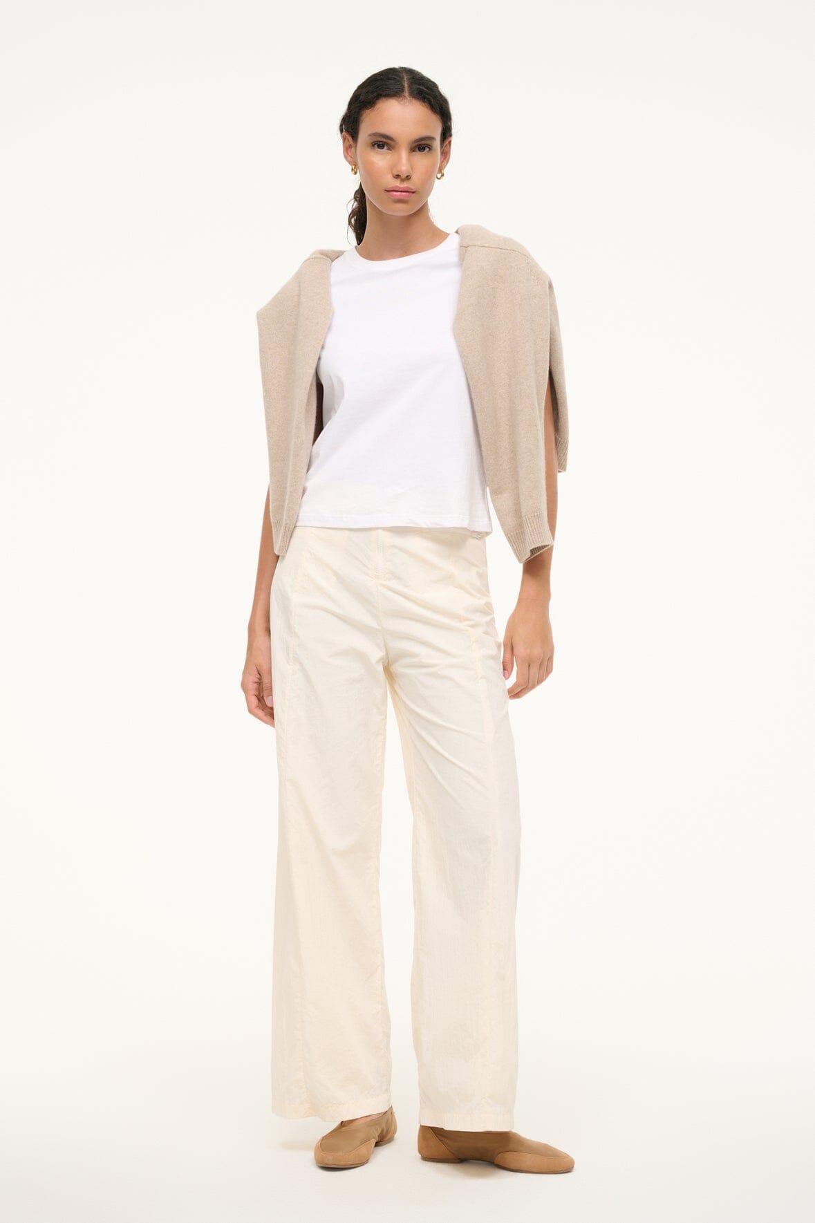 STAUD | Adventure Pant Ivory