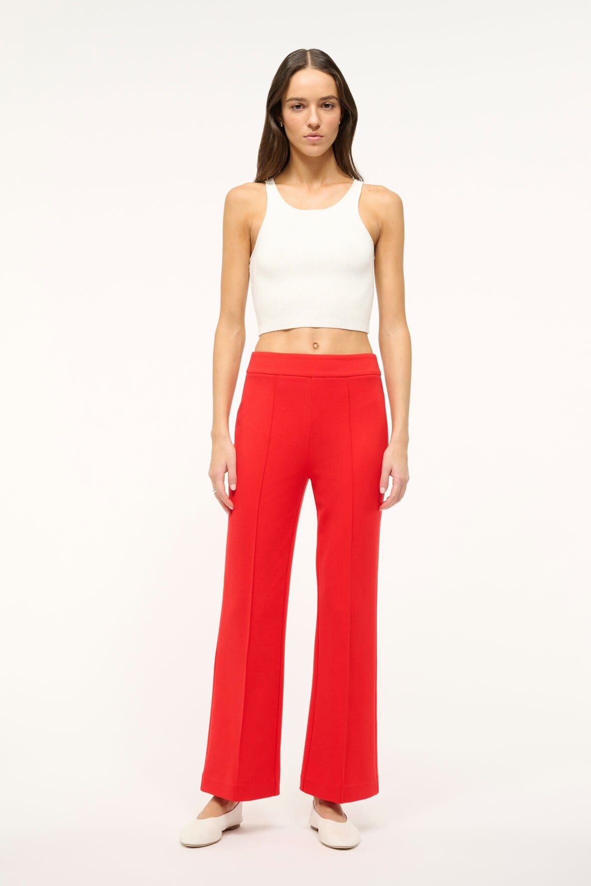 STAUD | Knack Pant Red Rose