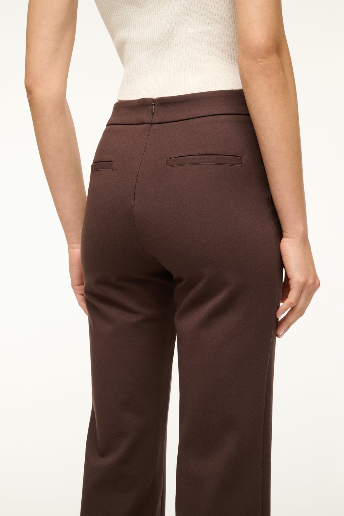 STAUD | Knack Pant Dark Chocolate