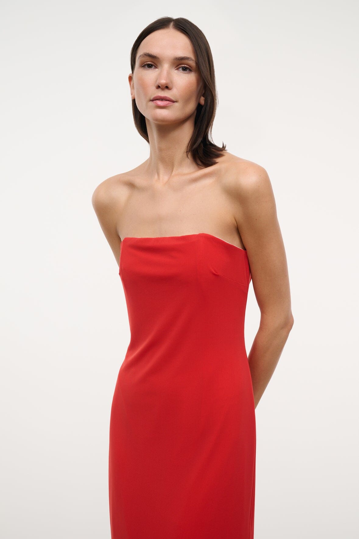 STAUD | Liliana Dress Tomato