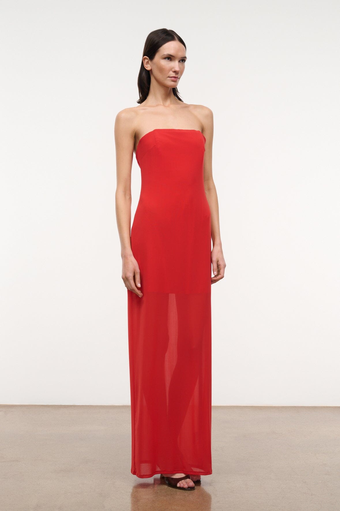 STAUD | Liliana Dress Tomato