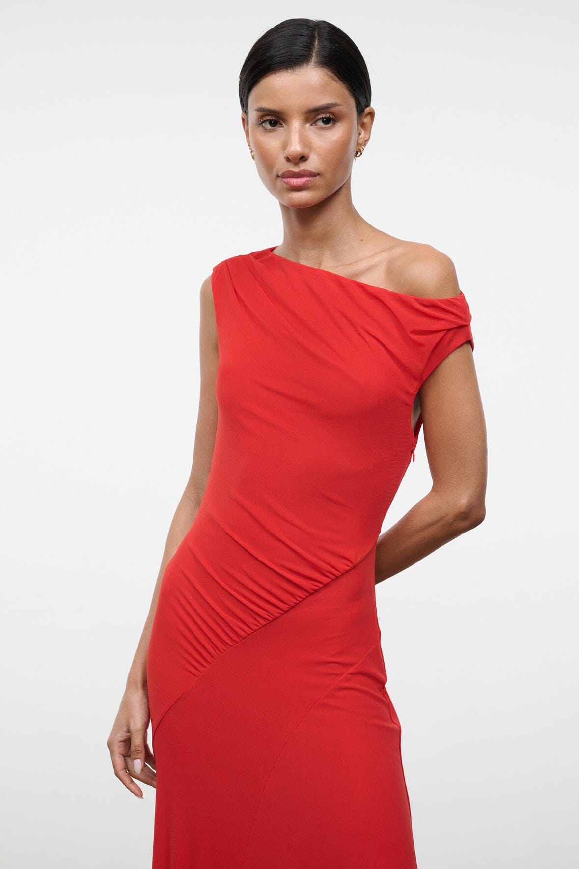 STAUD | Amaris Dress Tomato