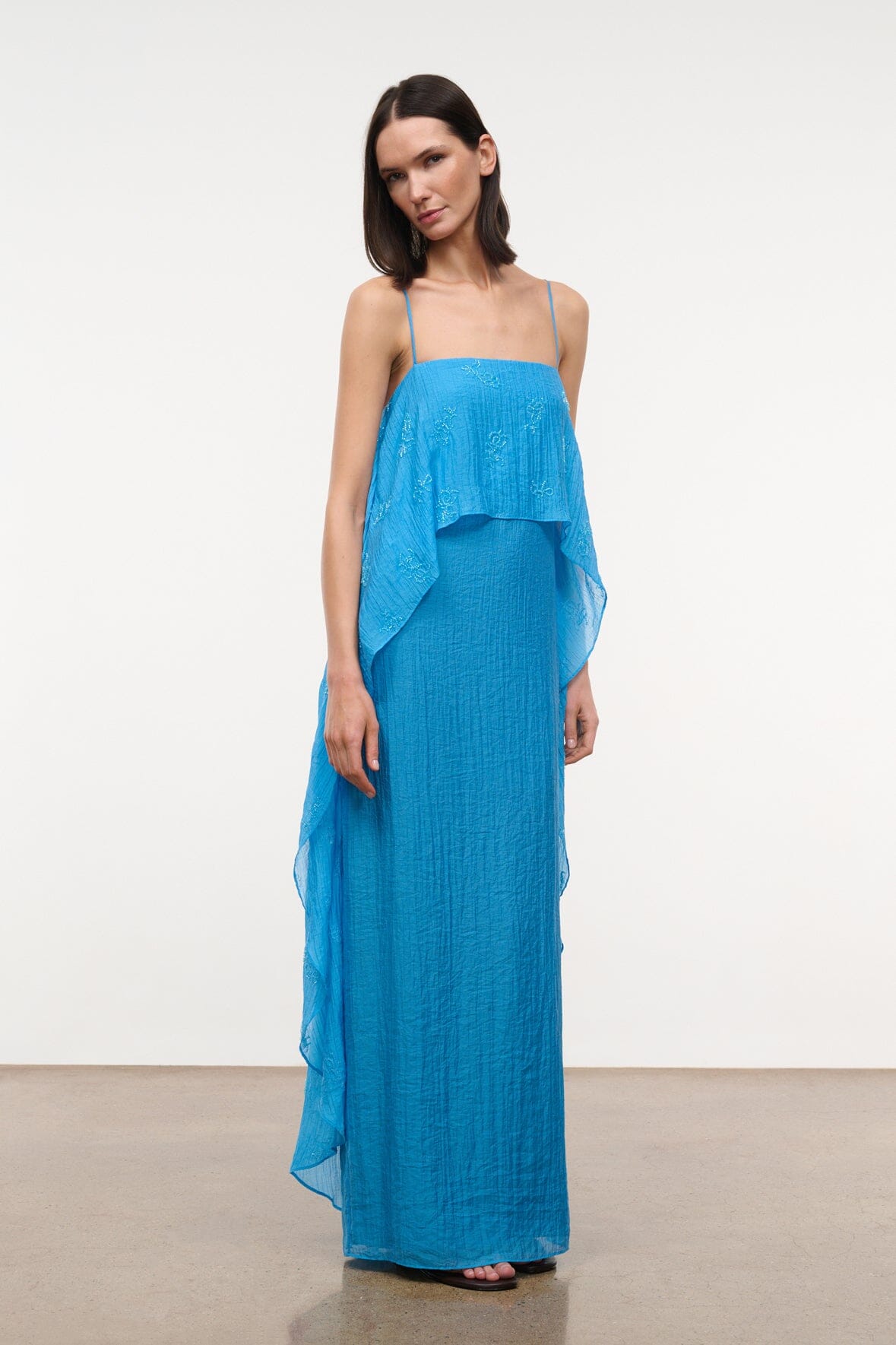 STAUD | Valencia Dress Pacific