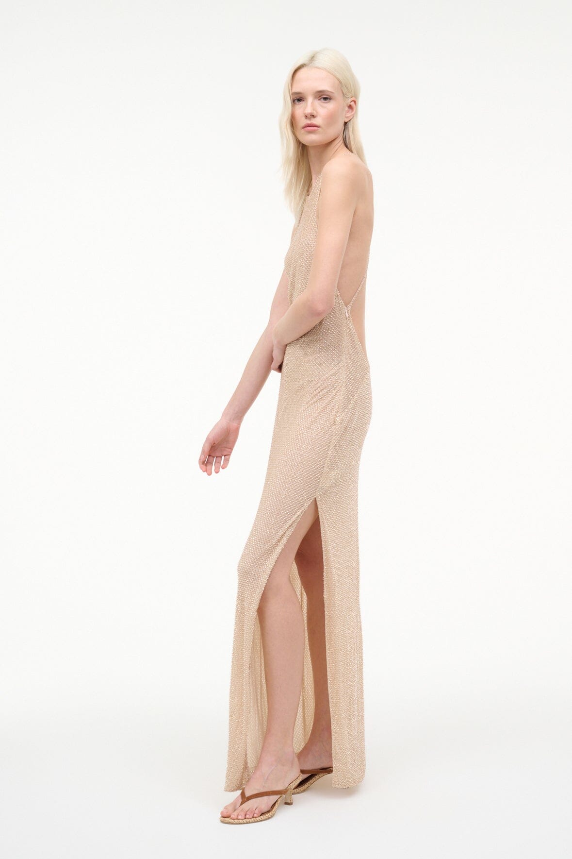 STAUD | Rhea Dress Champagne