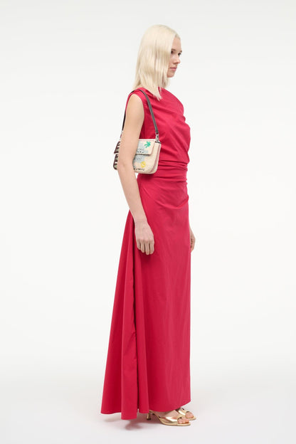 STAUD | Phare Maxi Dress Cherry