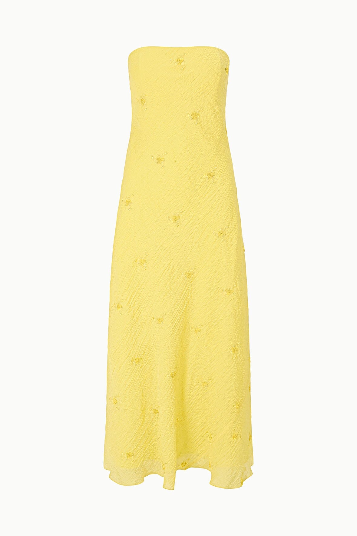 STAUD | Cassie Dress Lemon Custard
