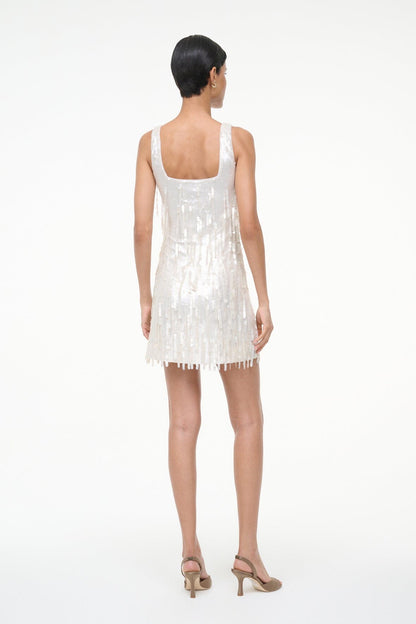 STAUD | Le Sable Dress Pearl