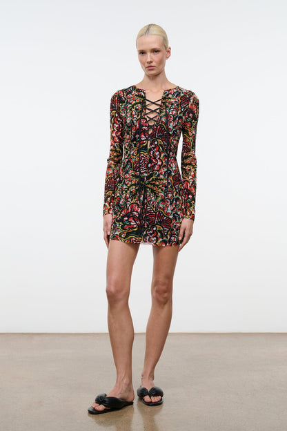 STAUD | Reve Mini Dress Vibez