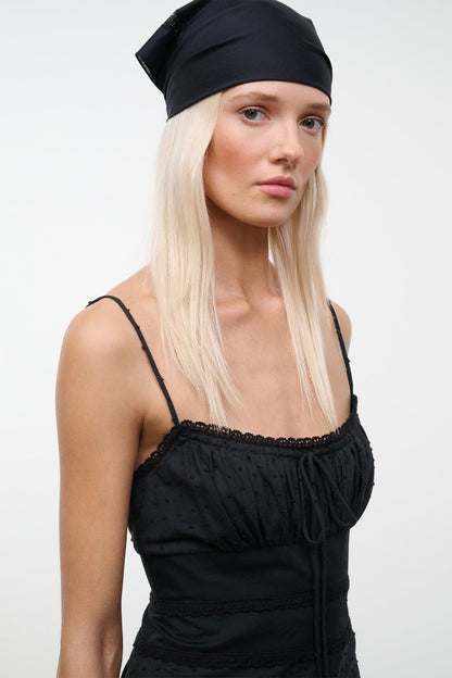 STAUD | Halie Mini Dress Black