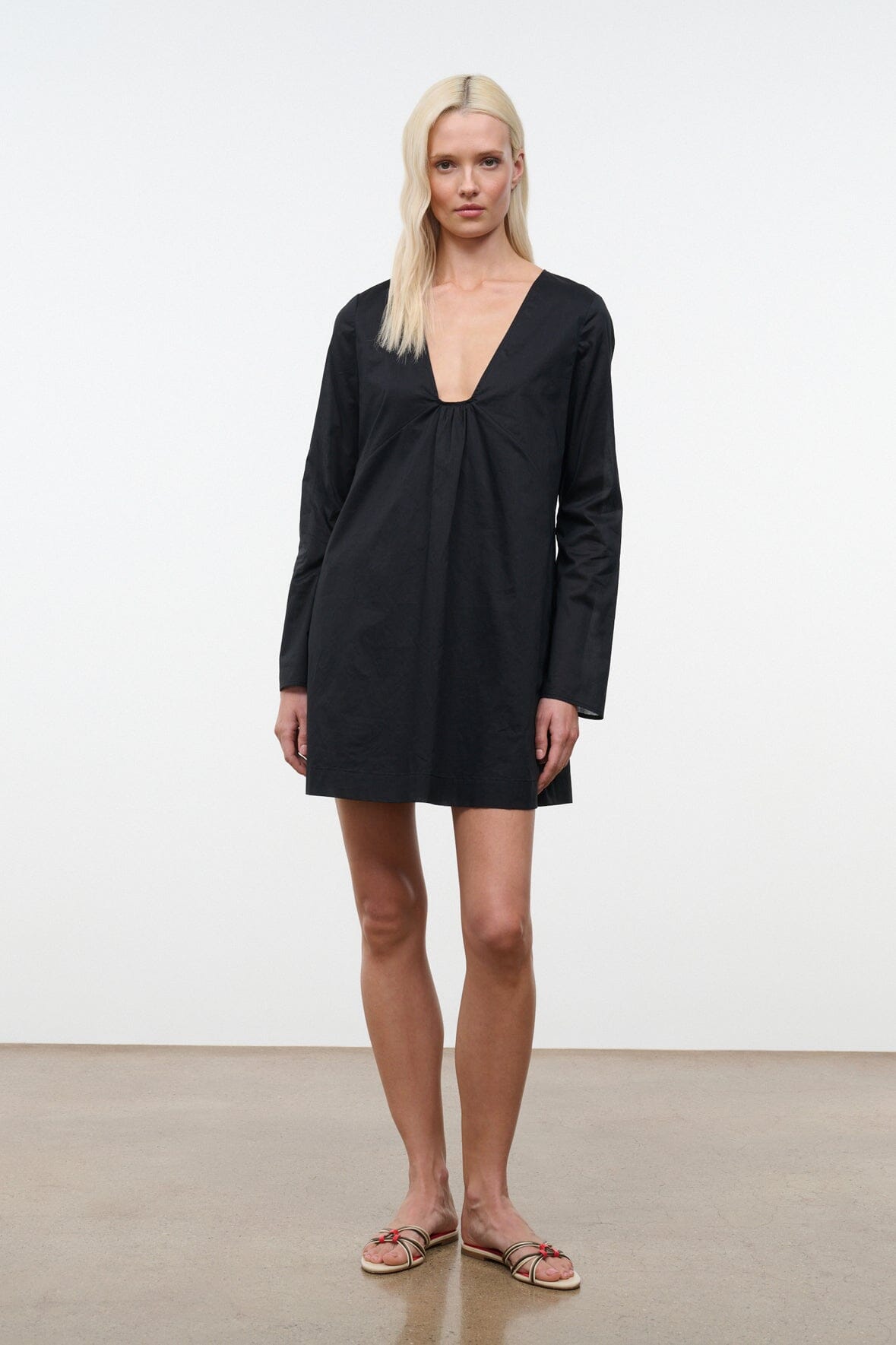 STAUD | Vivi Dress Black