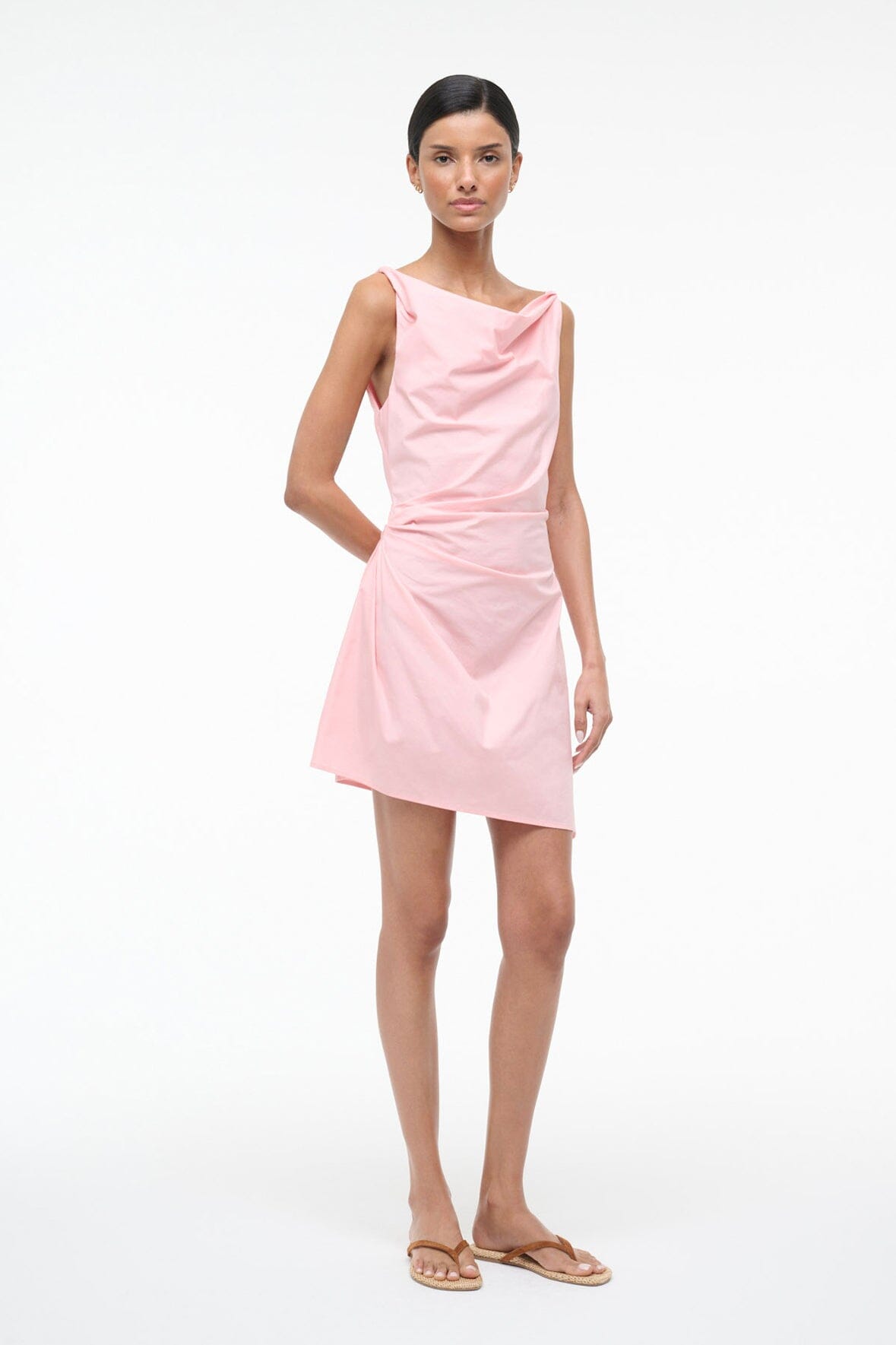 STAUD | Callie Mini Dress Tulip
