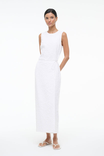STAUD | Nema Dress White