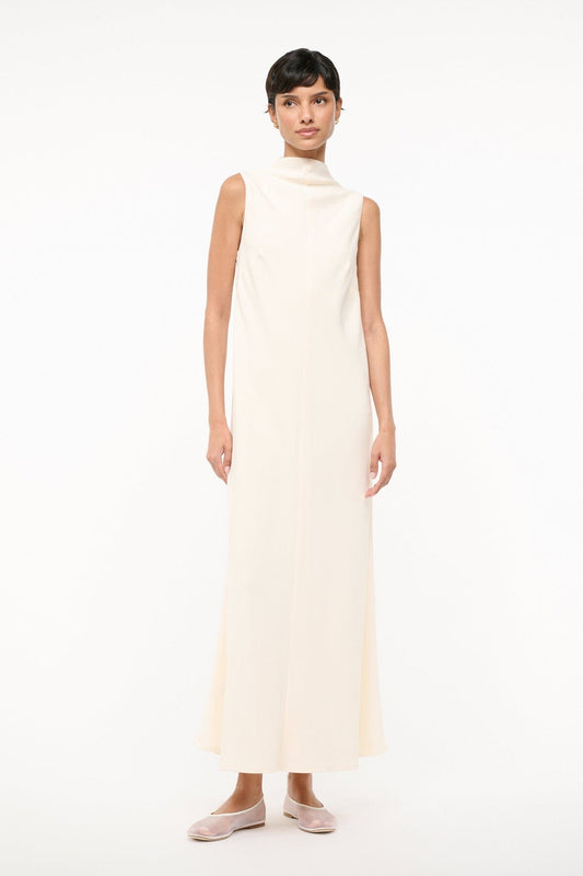 STAUD | Araya Dress Ivory