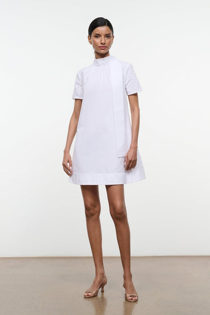 STAUD | Mini Ilana Dress White