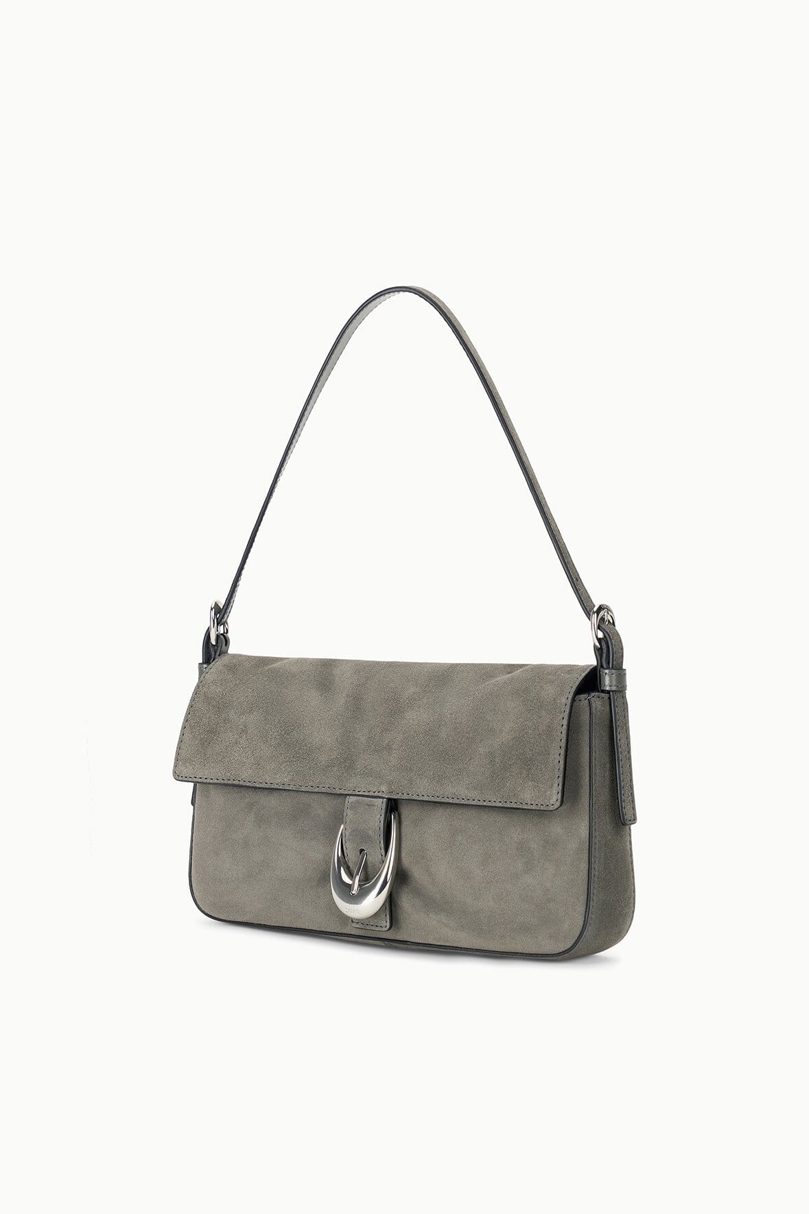 STAUD | Harlow Bag Storm Suede