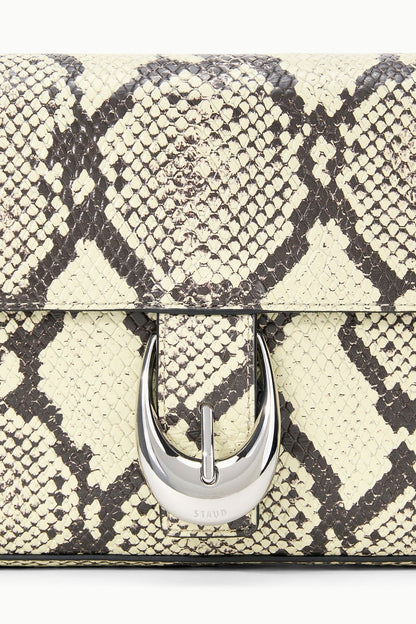 STAUD | Harlow Bag White Snake