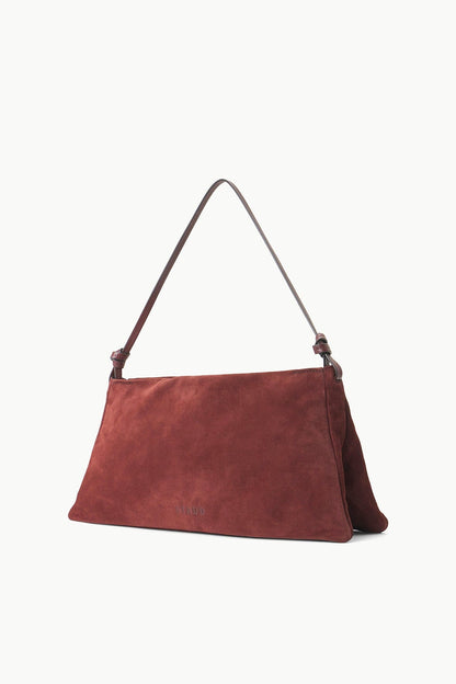 STAUD | Wally Shoulder Bag Mahogany