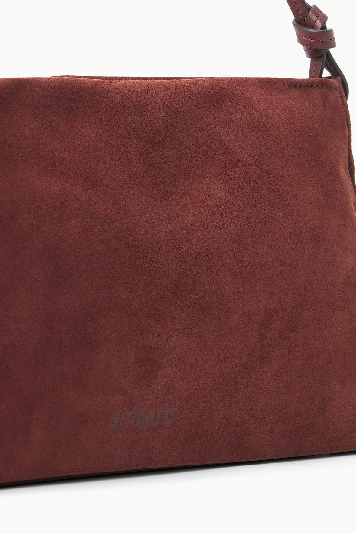STAUD | Wally Shoulder Bag Mahogany