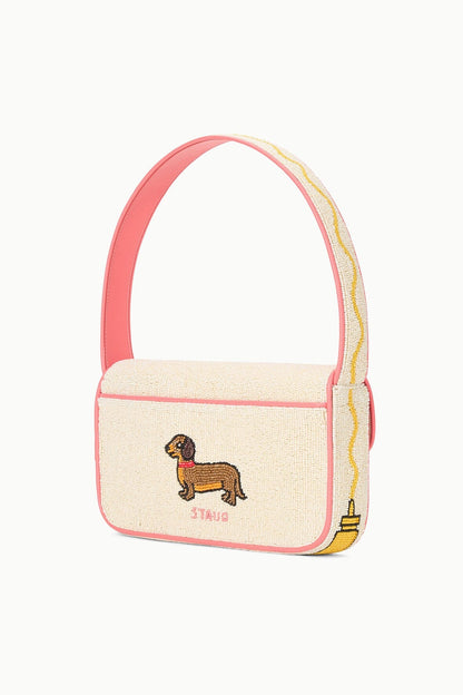 STAUD | Tommy Beaded Bag Dog Days
