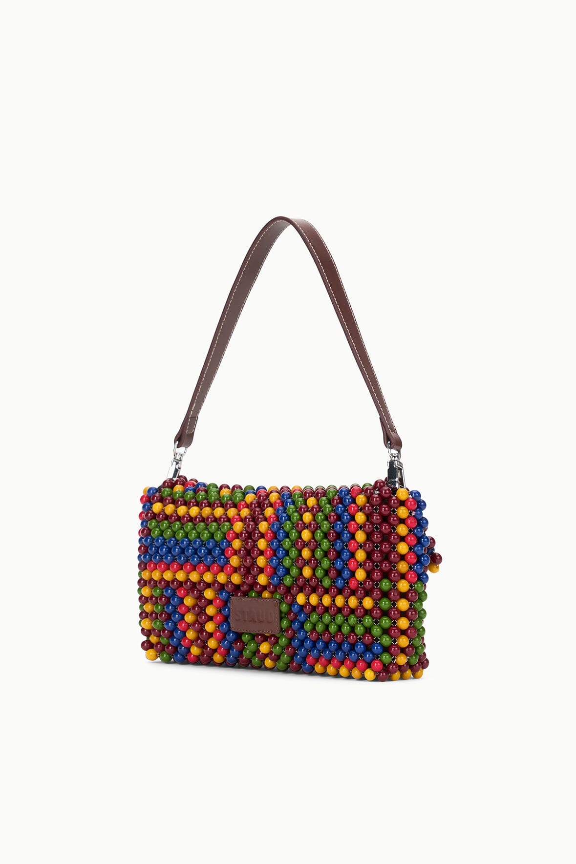 STAUD | Timmy Convertible Shoulder Bag Jungle Stripe