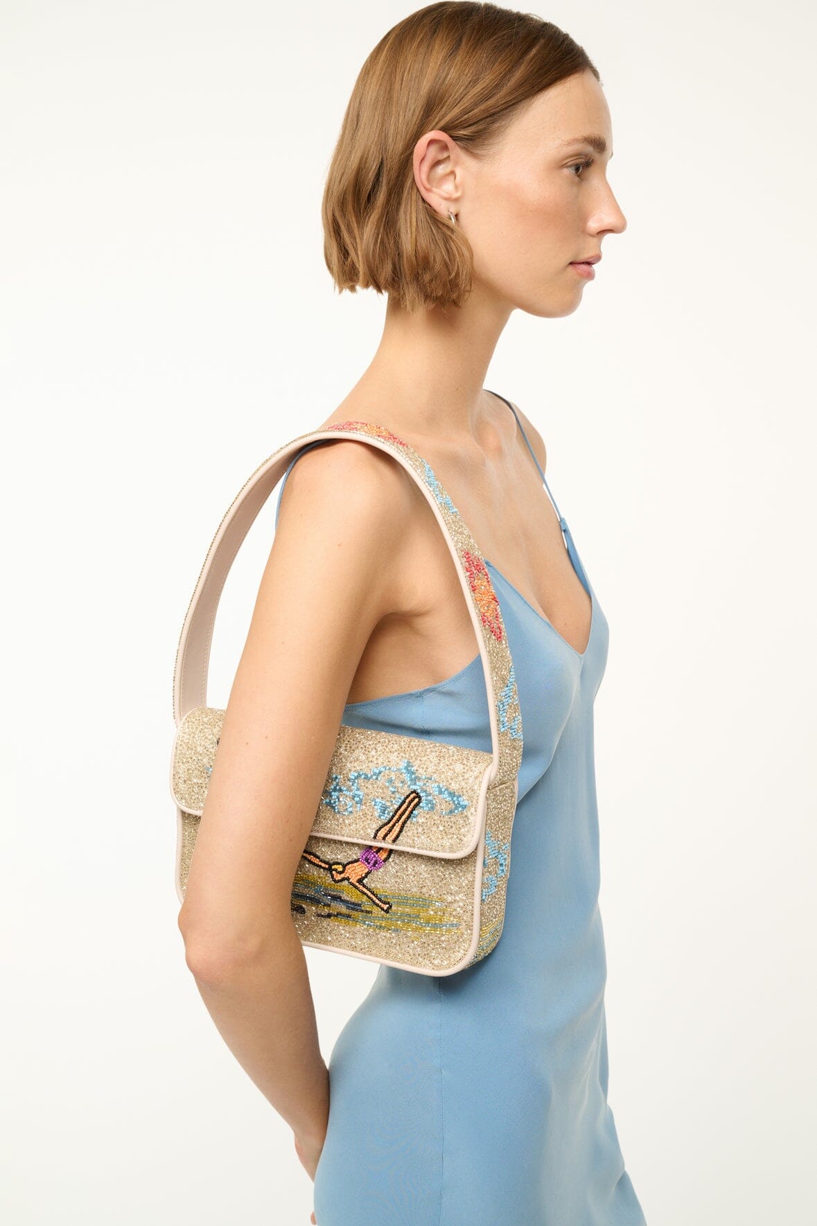 STAUD | Tommy Beaded Bag Divers
