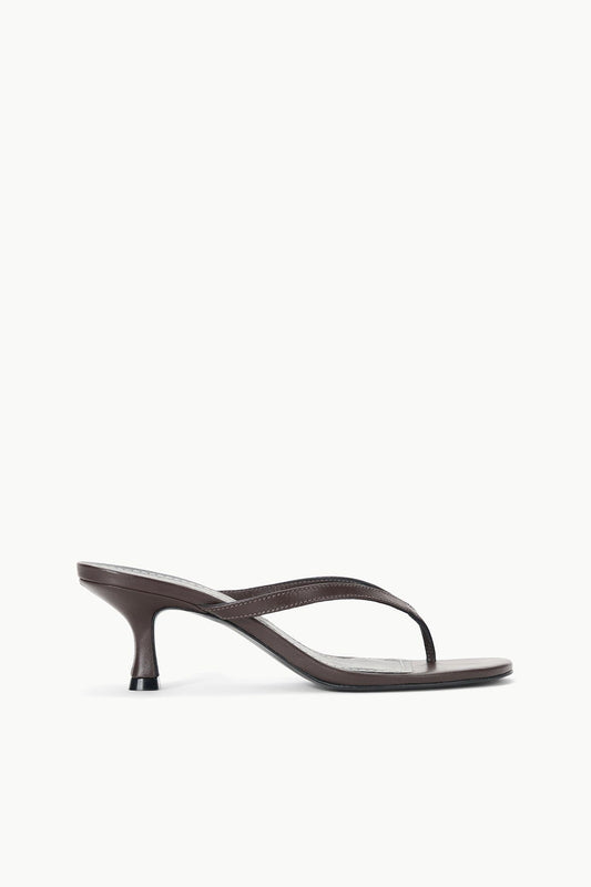 STAUD | Freja Thong Kitten Heel Espresso