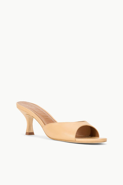 STAUD | Brigitte Leather Mule Porcini